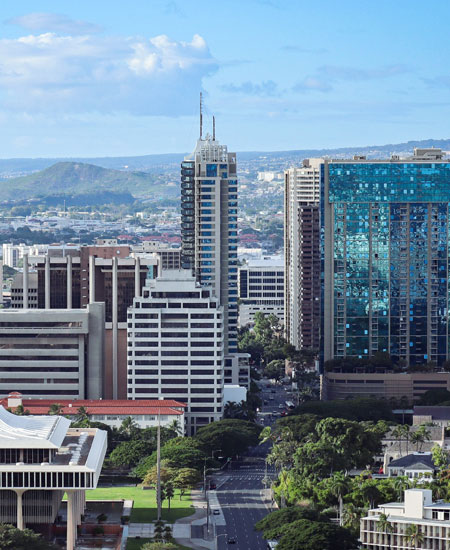 workforce - downtown Honolulu